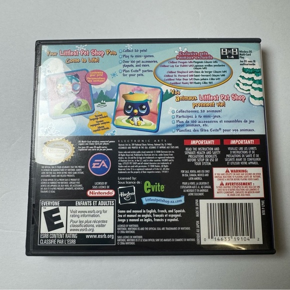 Littlest Pet Shop Winter Hiver (Nintendo DS, 2006)  Tested - Picture 2 of 5